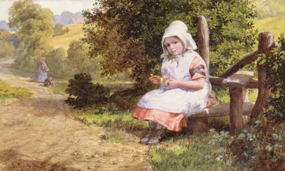 Resting, 1865